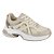Tênis Feminino Casual Gaia Metalizado - Off White e Cinza - Vizzano - Imagem 1