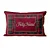 Almofada Natalina com Cordonê - Feliz Natal 445602 - 35x55cm - Belchior - Imagem 1