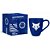 Caneca de Porcelana Fan - Cruzeiro - 250ml - Brasfoot - Imagem 1