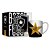 Caneca de Porcelana Urban Botafogo Estrela 300ml - Brasfoot - Imagem 1