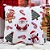 Capa para Almofada Natalina - Papai Noel 345503 - 43x43cm - Belchior - Imagem 2