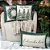 Capa para Almofada Natalina - Pinheiros 345612 - 43x43cm - Belchior - Imagem 4