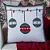 Almofada Natalina - Bolas de Natal 445555 - 43x43cm - Belchior - Imagem 3