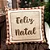 Almofada Natalina - Feliz Natal 445608 - 43x43cm - Belchior - Imagem 2