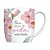 Caneca de Porcelana Urban Que Sua Vida Seja Linda 300ml - Brasfoot - Imagem 2