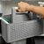 Organizador Multiuso com Alça 8 Litros  Flow - Chumbo - Ou - Imagem 4