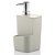 Dispenser de Detergente 650ml - Bege - Ou - Imagem 1