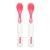 Kit Colher Termossensível Rosa - 2 peças - Buba - Imagem 1
