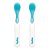 Kit Colher Termossensível Azul - 2 peças - Buba - Imagem 1