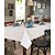 Toalha de Mesa Edite Döhler Clean - 8 lugares - Imagem 1