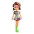 Polly Pocket - Shani - Vestido Preto/Branco - Mattel - Imagem 1