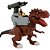 Dinossauro Rex Attack - Lança Míssil - Marrom - Adijomar - Imagem 1