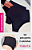 KIT 2 CALCINHAS ÓRTESE TÁBATA Pós- Parto EXTRA ALTA- MÉDIA COMPRESSÃO-PRETO - Imagem 1