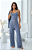 Pijama Alana- Longo com 3 peças - Viscolycra - Azul - Imagem 2