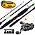 KIT ZEEO VARA E-105 CR 802 + CARRETILHA E-11000TG BIG GAME - Imagem 1