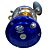 Carretilha Dourada Omega 60 Perfil Alto Pesca 3 Rolamentos - Imagem 2