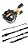 Kit Tamba Carretilha Krait Bg Black + Vara Albacora C 2,40 - Imagem 1
