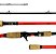 Vara de Pesca para Carretilha Lumis Invokada Red 1,76m 5-14lbs Inteiriça - Imagem 1
