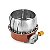 Fogareiro Portátil Albatroz Fishing CampFire Redondo - FG-346 - Imagem 2