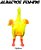 Isca Artificial Albatroz Fishing Top Chicken 85 ( 8,5cm - 9g ) - Franguinho - Imagem 2