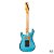 Guitarra Vintage V6 ICON Electric Stratocaster Distressed Gun Hill Blue over Sunburst Relic - Imagem 3