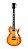 Guitarra Shelter S100FW Les Paul Corpo Mogno, Tampo Flamed Maple, Captação Wilkinson HH, Honey Sunburst - Imagem 1