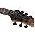 Guitarra Schecter C-1 Standard Black Fade Burst Burl - Imagem 9