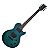 Guitarra Schecter Solo-II Standard Ocean Blue Burst Burl Les Paul - Imagem 5