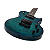 Guitarra Schecter Solo-II Standard Ocean Blue Burst Burl Les Paul - Imagem 4