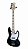 Contra Baixo Shelter Jazz Bass SHJB755 Pro 5 Cordas Wilkinson BK - Imagem 1