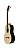 VIOLAO NYLON CLASSICO TAGIMA CF-700 NT TAMPO SPRUCE SOLIDO Série Café - Imagem 3
