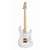 GUITARRA SEIZI KATANA MUSASHI HSS LTD ED GOLD WHITE MAPLE MATCHING HEADSTOCK - Imagem 1