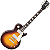 Guitarra Vintage Reissued V 100 IT Les Paul Flamed Iced Tea - Imagem 4
