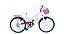 BICICLETA FORSS ARO 20 HELLO BRANCO ROSA - Imagem 1