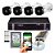 KIT DE MONITORAMENTO INTELBRAS  4 CAMERAS - Imagem 1