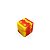 Potinho De Silicone Lego Breeze Only - Vermelho Mesclado - Imagem 1