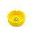 Cinzeiro de Silicone para Cigarro Squadafum - Amarelo - Imagem 1