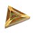 Cinzeiro para 3 Charutos de Madeira Triângulo - Montecristo - Imagem 1