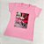 Camiseta Feminina T-Shirt Luxo Rosa Claro com Acessórios Estampa Bicicleta - Imagem 6