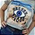 Camiseta Feminina T-Shirt Luxo Cinza Mescla com Acessórios Estampa Olho Grego Praia - Imagem 4
