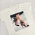 Camiseta Feminina T-Shirt Luxo Branca com Acessórios Estampa Scarpin Laço - Imagem 3