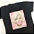 Camiseta Feminina T-Shirt Luxo Preta com Acessórios Estampa Merilyn Monroe - Imagem 1