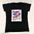 Camiseta Feminina T-Shirt Luxo Preta com Acessórios Estampa Bolsa Carteira - Imagem 4