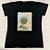 Camiseta Feminina T-Shirt Luxo Preta com Acessórios Estampa Bolsa e Scarpin - Imagem 4