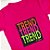 Camiseta Feminina T-Shirt Luxo Rosa Pink com Acessórios Estampa Trend - Imagem 2