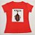 Camiseta Feminina T-Shirt Luxo Laranja com Acessórios Estampa Vogue Vestido - Imagem 4
