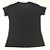 Camiseta Feminina T-Shirt Básica Lisa Preta - Imagem 1