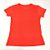 Camiseta Feminina T-Shirt Básica Lisa Laranja - Imagem 2
