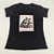 Camiseta Feminina T-Shirt Preta com Acessórios Cachorrinho na Caixa - Imagem 2