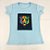 Camiseta Feminina T-Shirt Azul Claro Bebê com Strass Estampa Tigre Vibes Colorido - Imagem 2